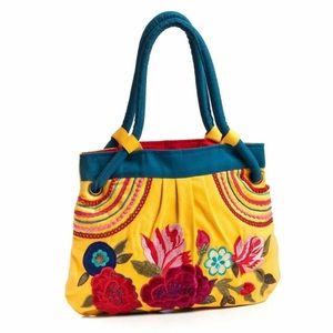 NWT Melody Ross Brave Girl Yellow Bag